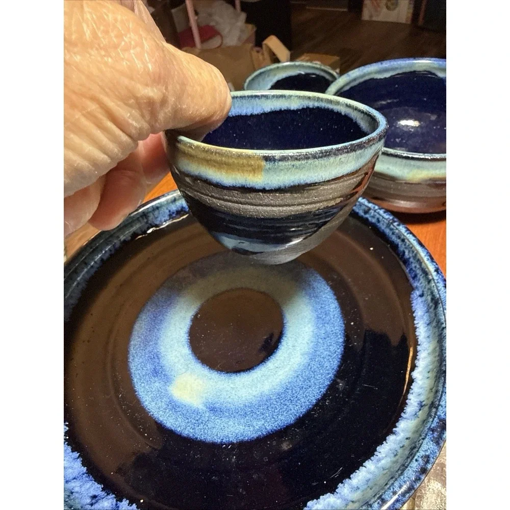 Vintage Scott Carlson Pottery 2 8